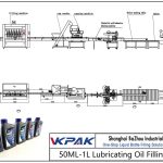 Automatic 50ML-1L Lubricating Oil Filling Line Línia d'ompliment automàtic d'oli lubricant 50ML-1L